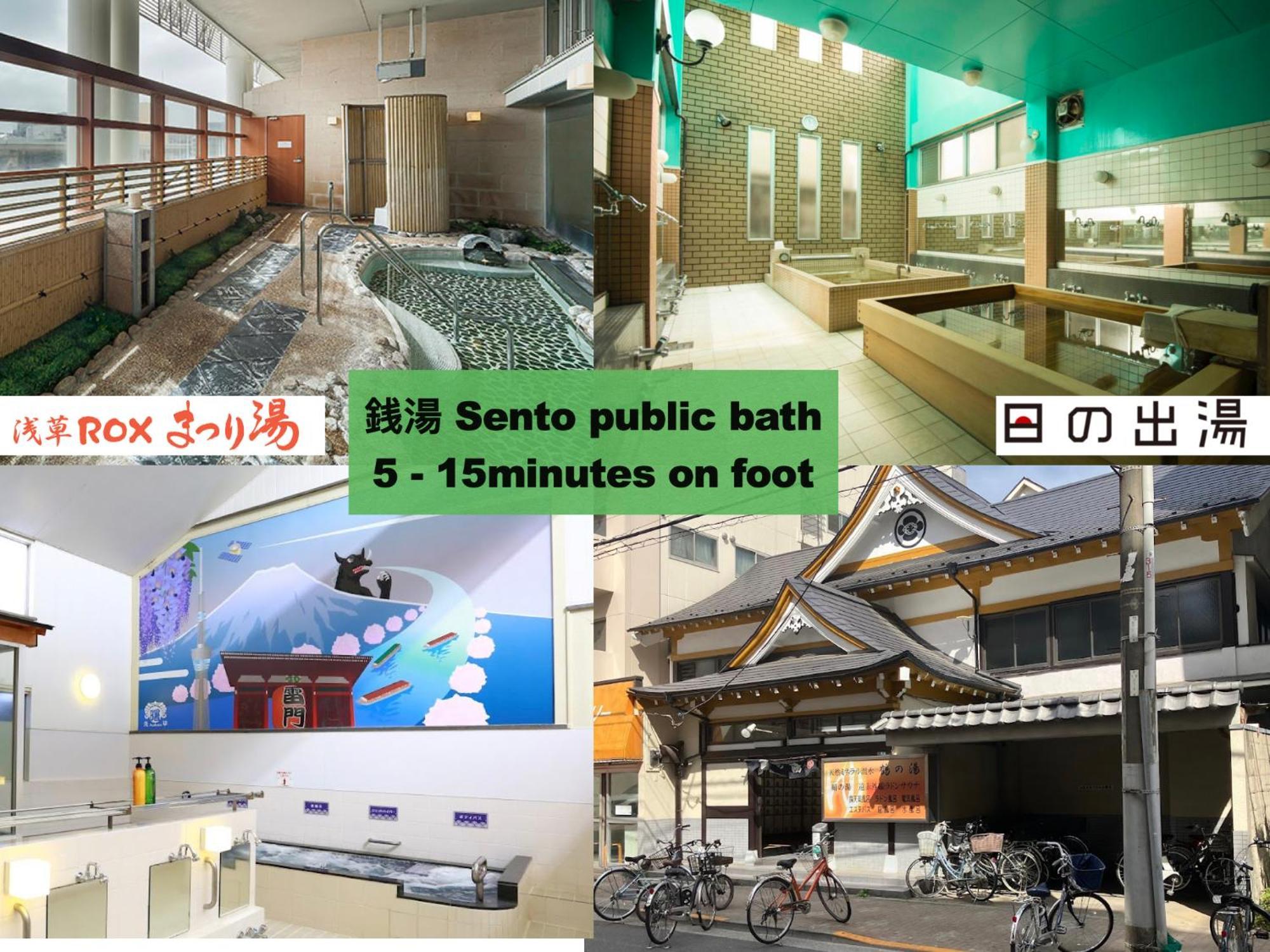 浅草寺3分 浅草駅6分 寝室+リビング2-4人 スカイツリービュー 駅近 成田空港&羽田空港直通 Daire Tokyo Dış mekan fotoğraf